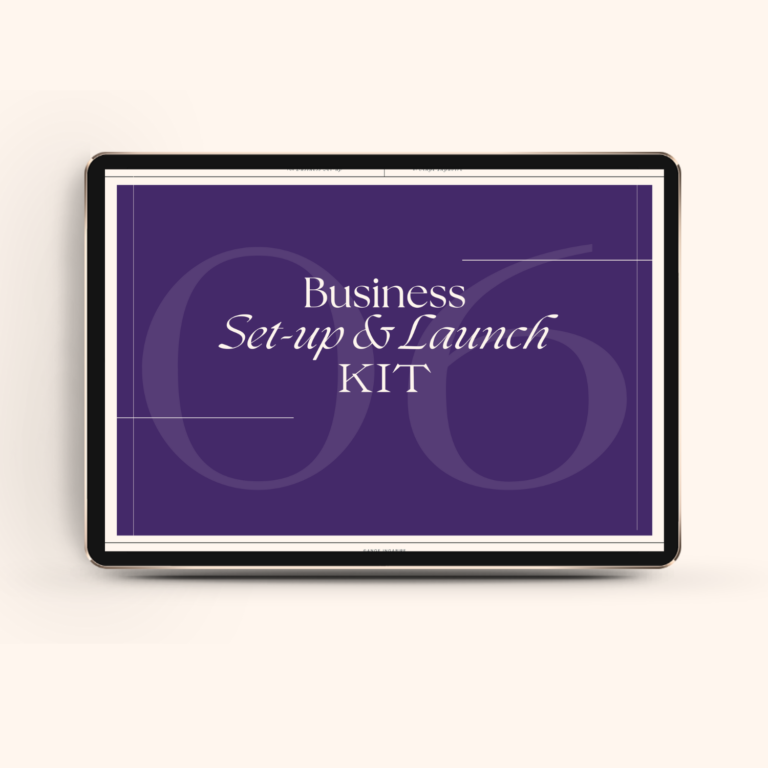 the business success launch kit