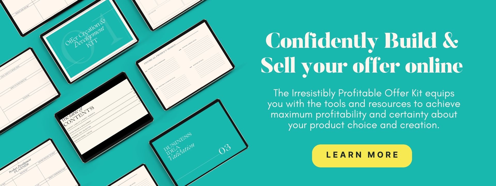 irresistibly profitable offer kit