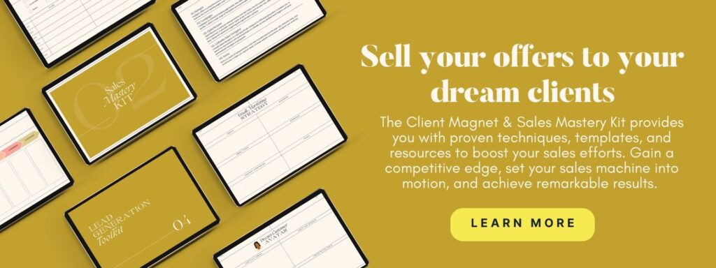 client magnet & sales mastery kit