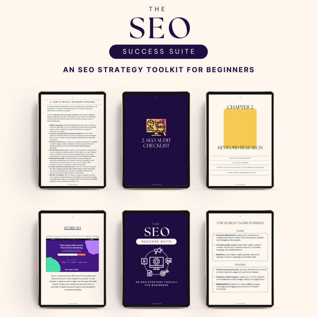 The SEO Success Suite