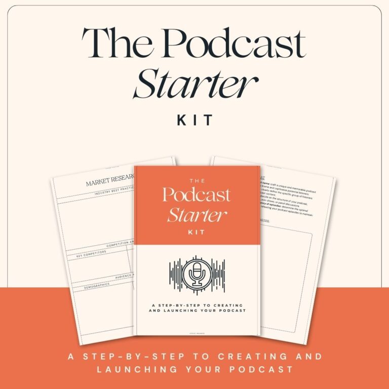 the podcast starter kit 4