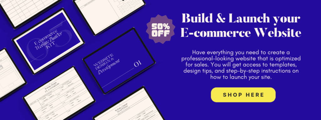 ecommerce website builder kit