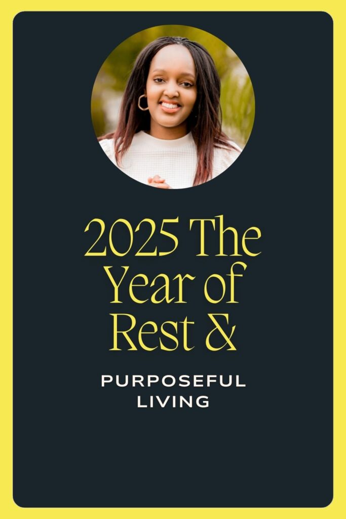 2025- A year of divine rest & faithful flourishing