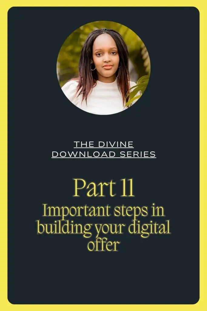 Building & refining your digital offer