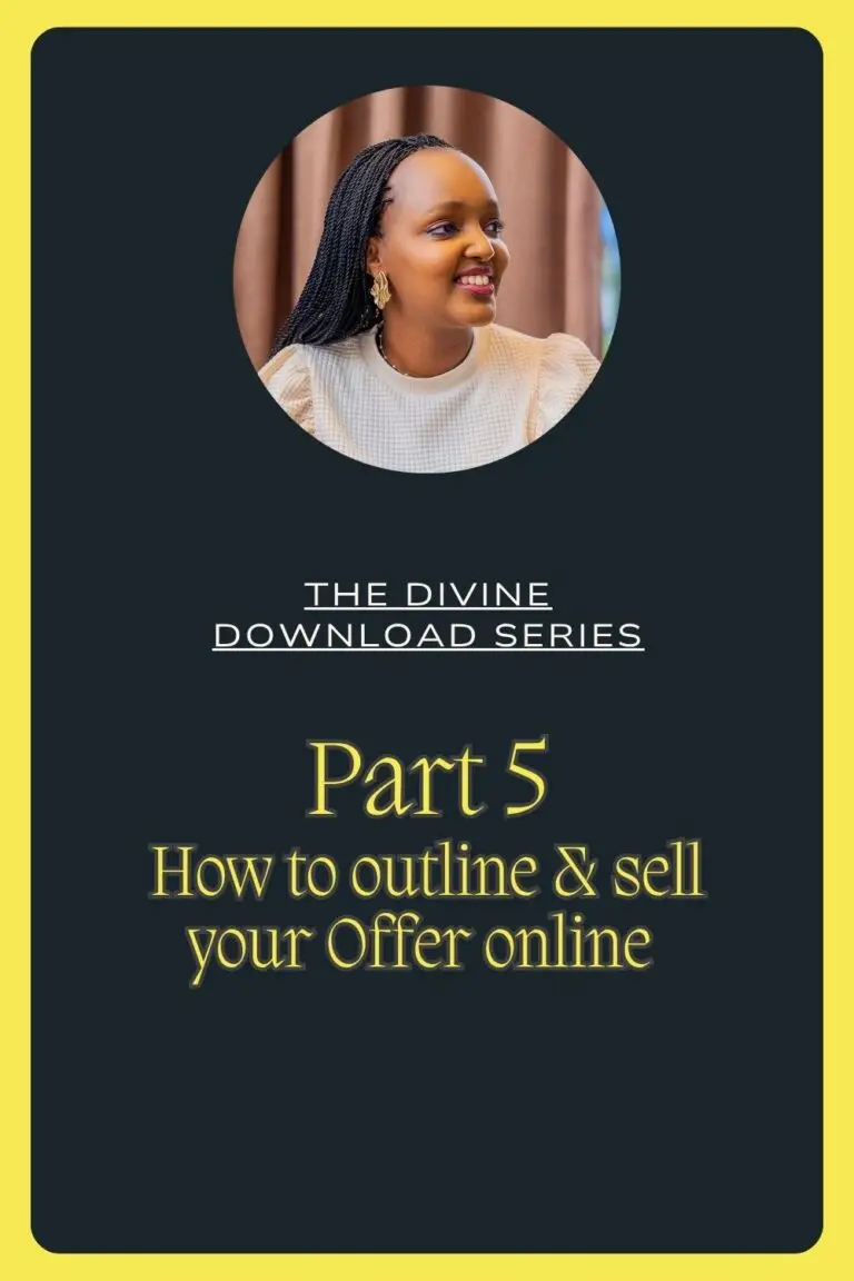 Creating your Offer outline & Unique selling proposition